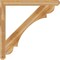 Ekena Millwork Olympic Craftsman Rough Sawn Bracket, Western Red Cedar, 4"W x 46"D x 46"H BKT04X46X46OLY04RWR - alternate 3